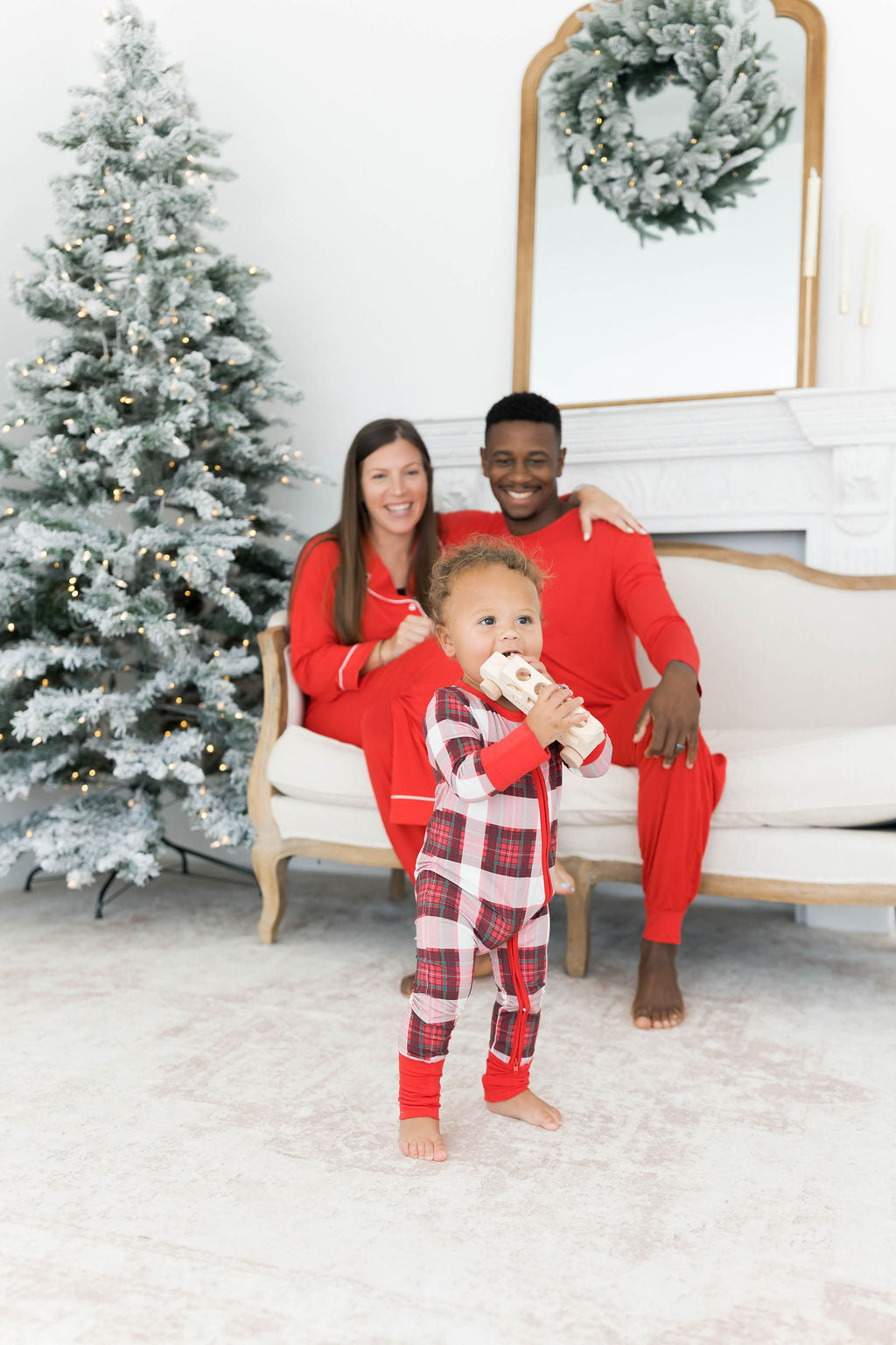 Classic Zip | Hollyberry Plaid