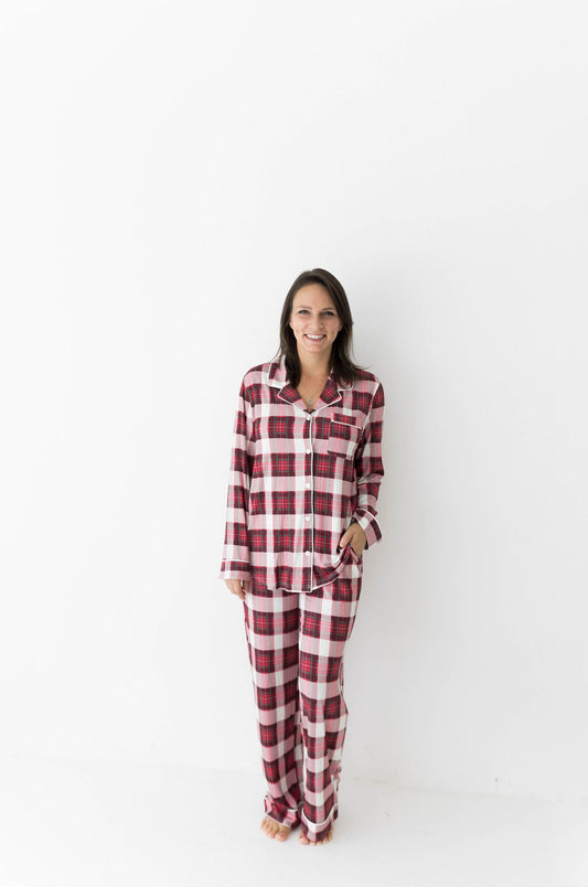 Women's Long | Hollyberry Plaid