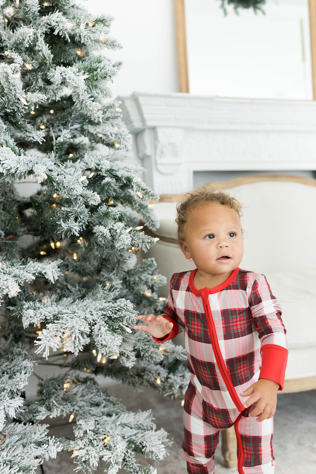 Classic Zip | Hollyberry Plaid