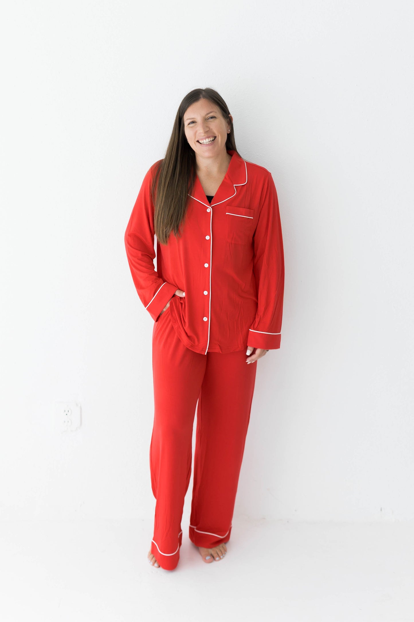 Women's Long | Holly Red