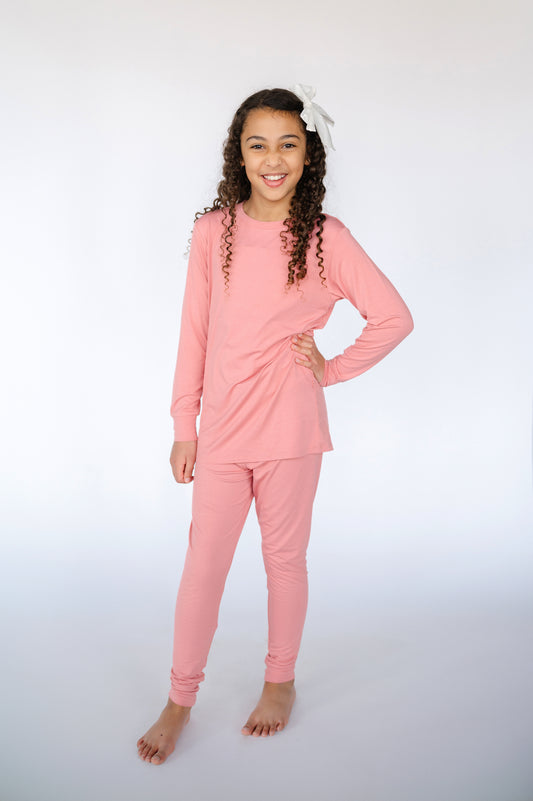 Long Set | Dusty Rose