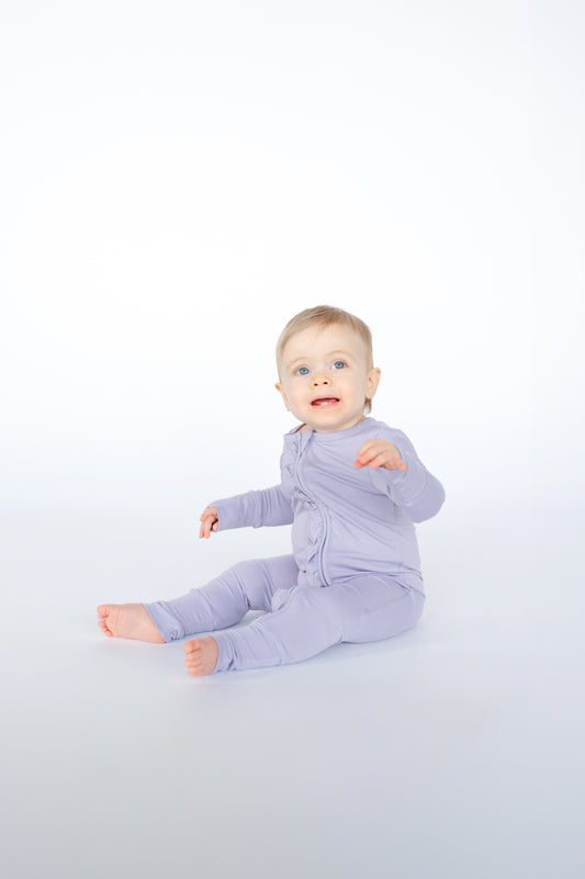 Ruffle Zip | Wisteria