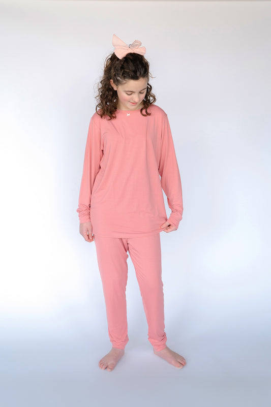 Long Set | Dusty Rose