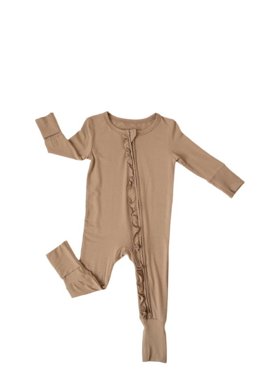 Ruffle Zip | Affogato