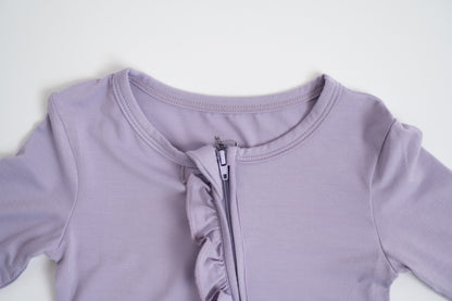 Ruffle Zip | Wisteria