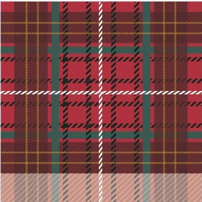 Classic Zip | Hollyberry Plaid