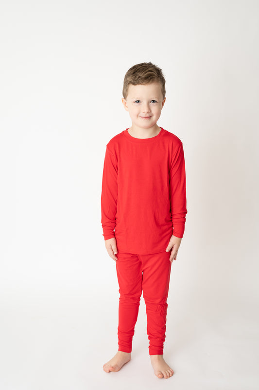 Kid's Long | Holly Red